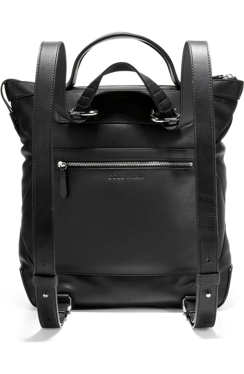 Cole Haan Grand Ambition Small Quilted Leather Convertible Backpack, Alternate, color,