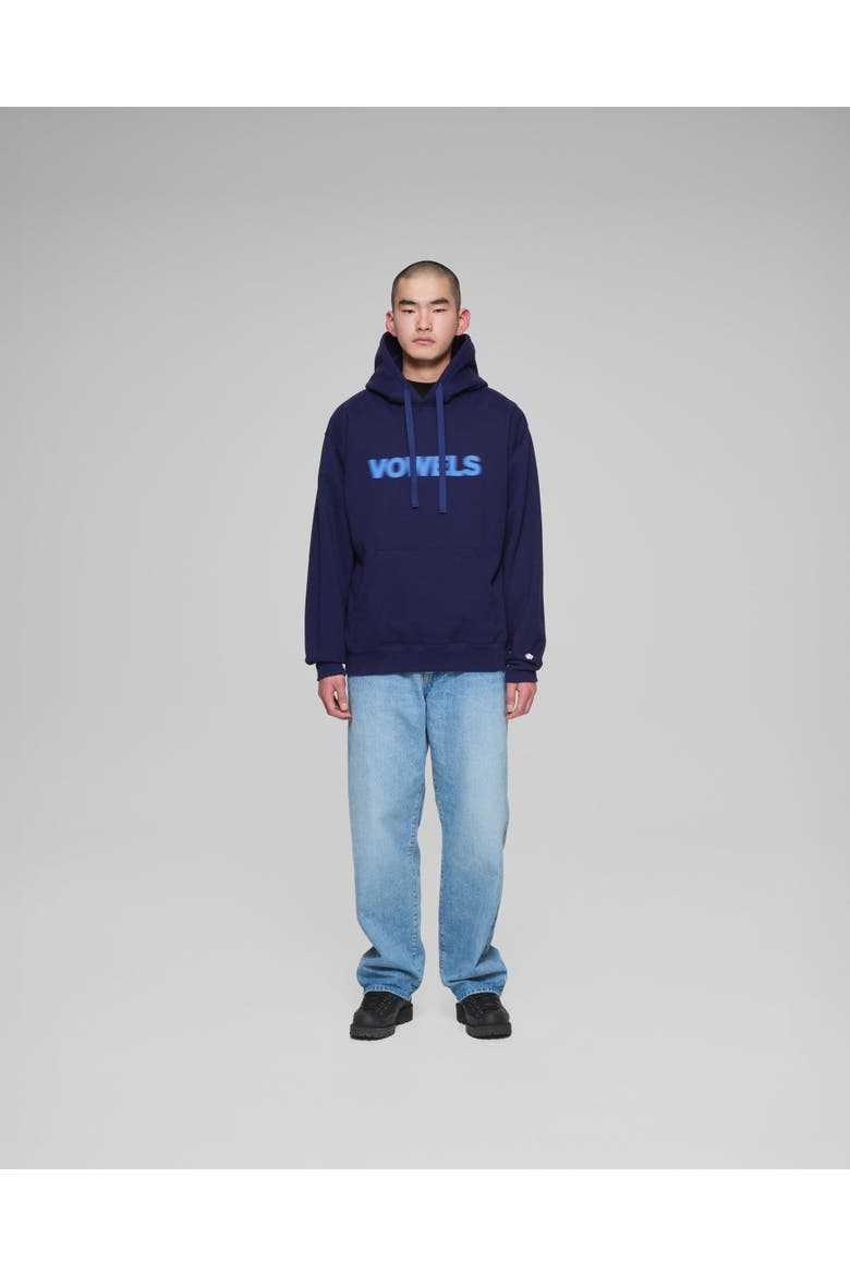 Blur Hoodie, Alternate, color, Navy