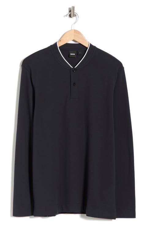 Pal Long Sleeve Blade Collar Polo