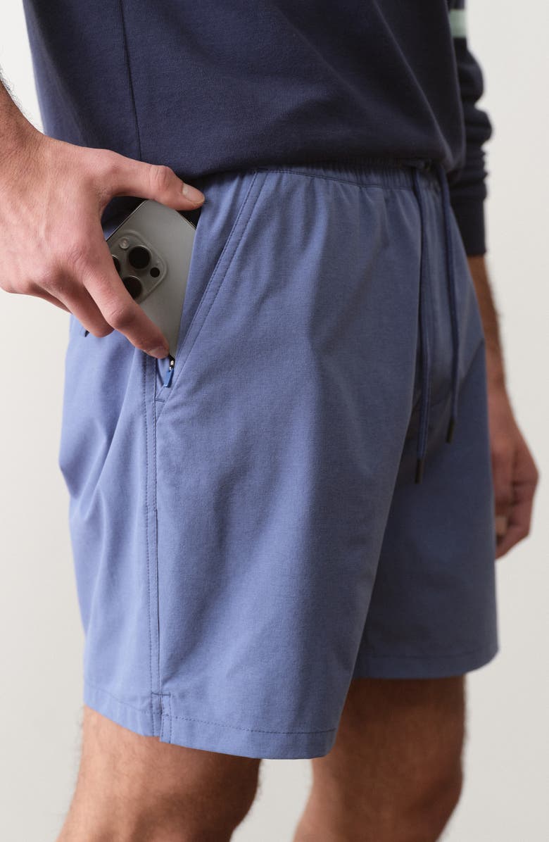 Marine Layer Lined Sport and Swim Shorts, Alternate, color, Coastal Fjord