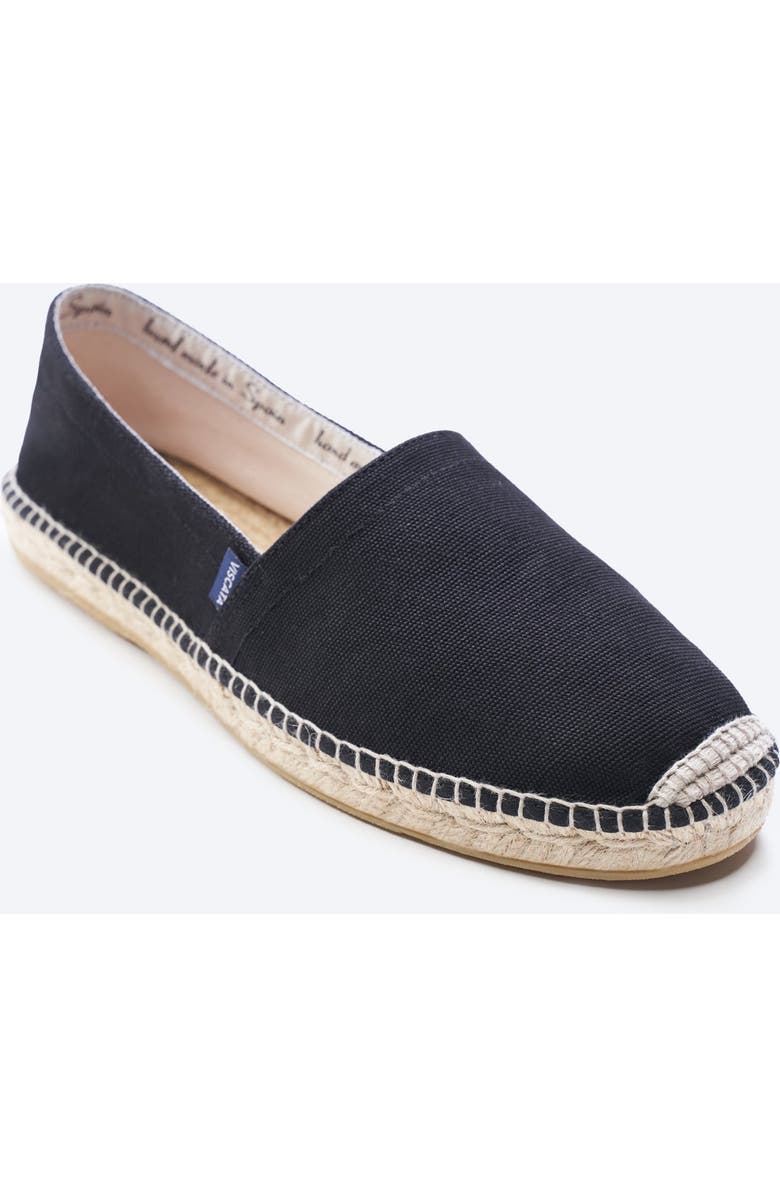VISCATA Sitges Canvas Men's Espadrilles, Alternate, color, Black