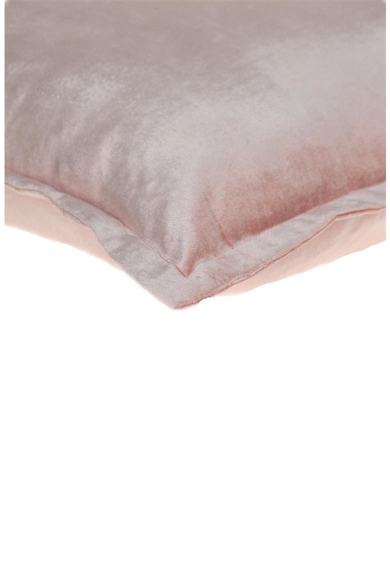 Agneta Transitional Pink Throw Pillow, Alternate, color, PINK