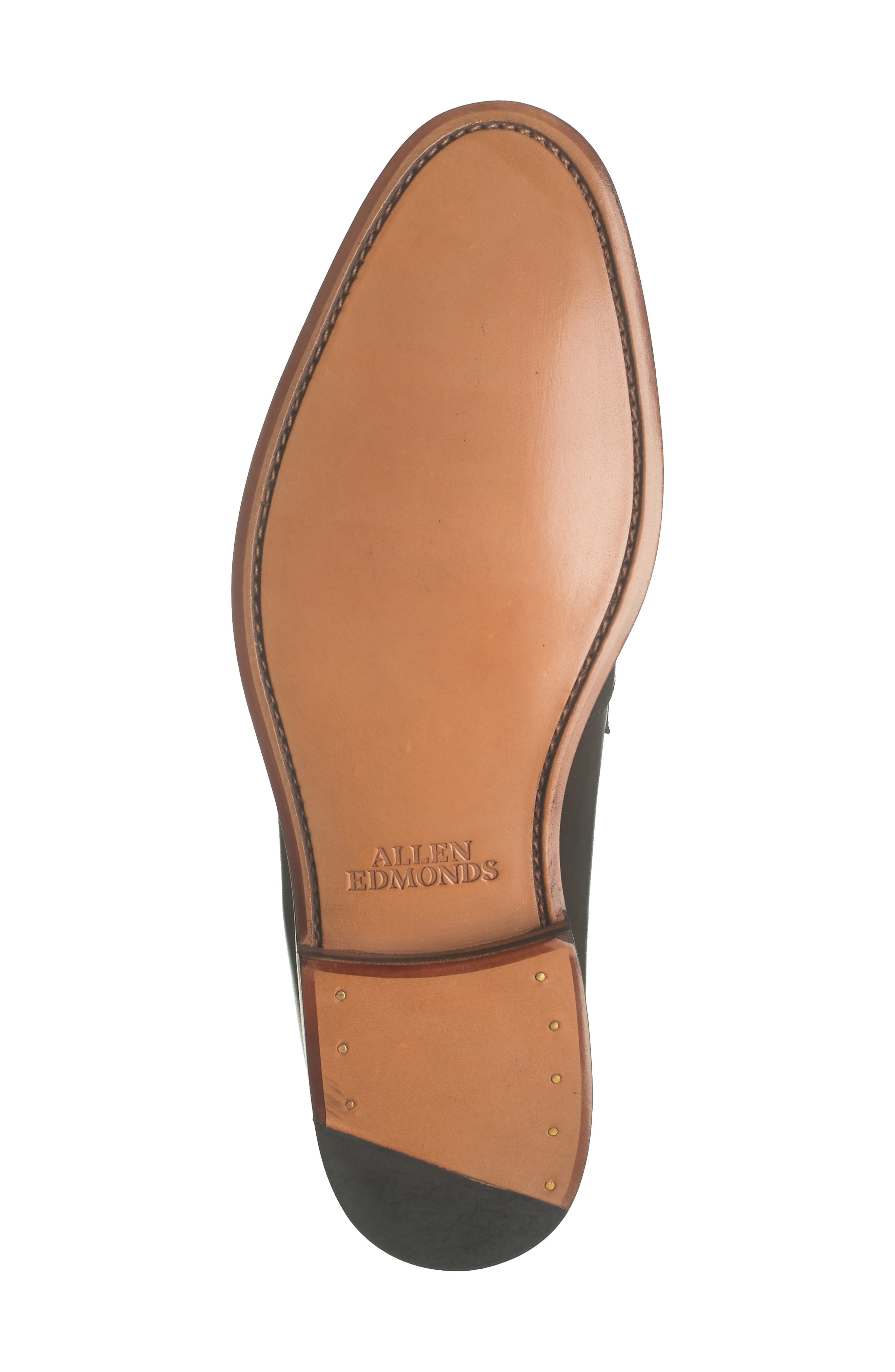 Allen Edmonds Shelby Penny Loafer, Alternate, color, Chili