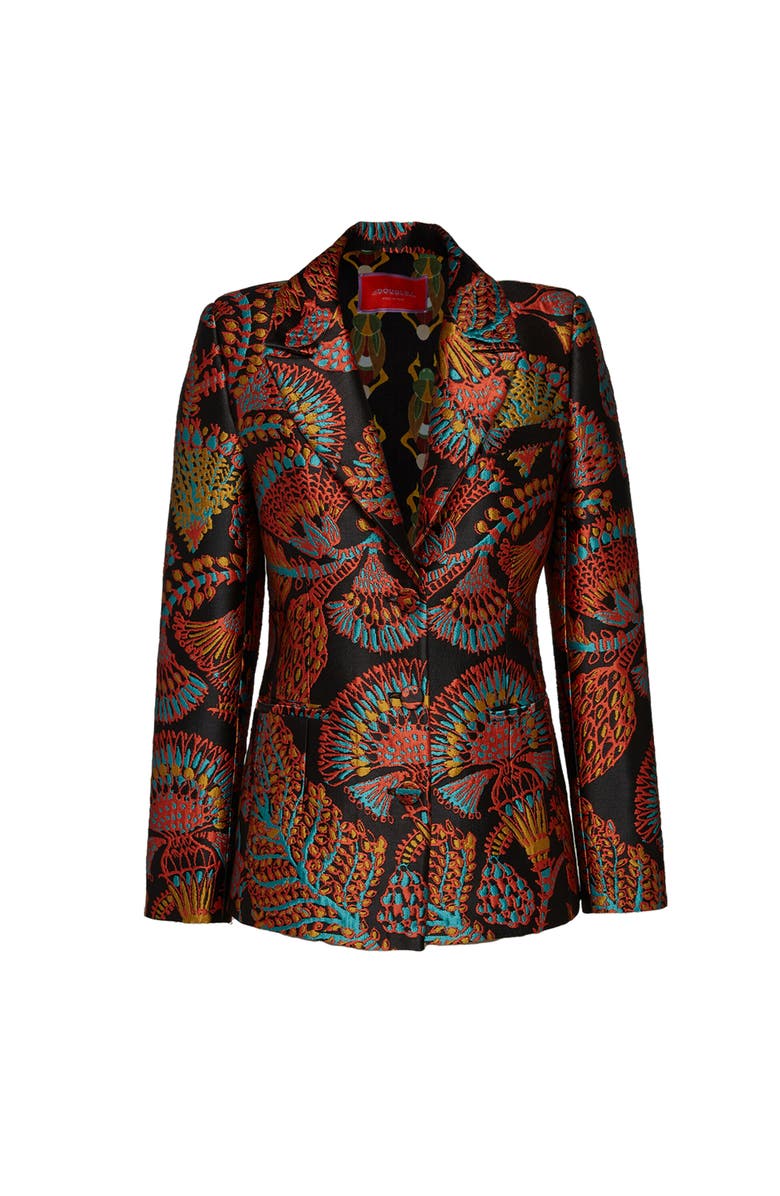 La DoubleJ 24/7 Jacket Bis, Alternate, color, Jacquard Sicomore Black