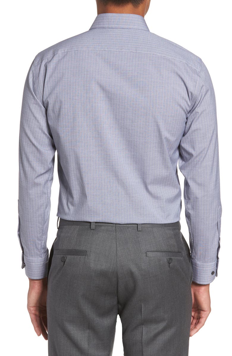 Calibrate Trim Fit Non-Iron Dress Shirt, Alternate, color,