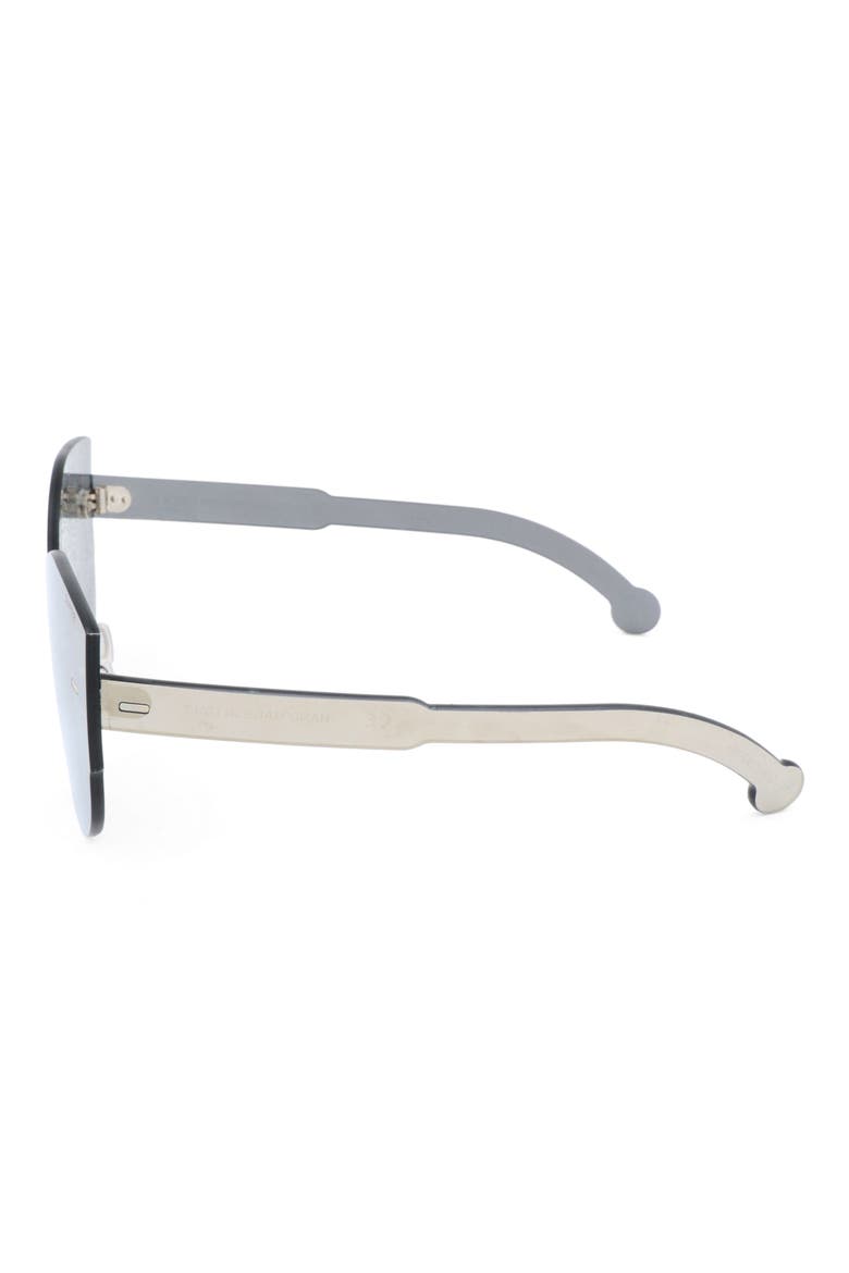 51mm Butterfly Sunglasses, Alternate, color, WHITE