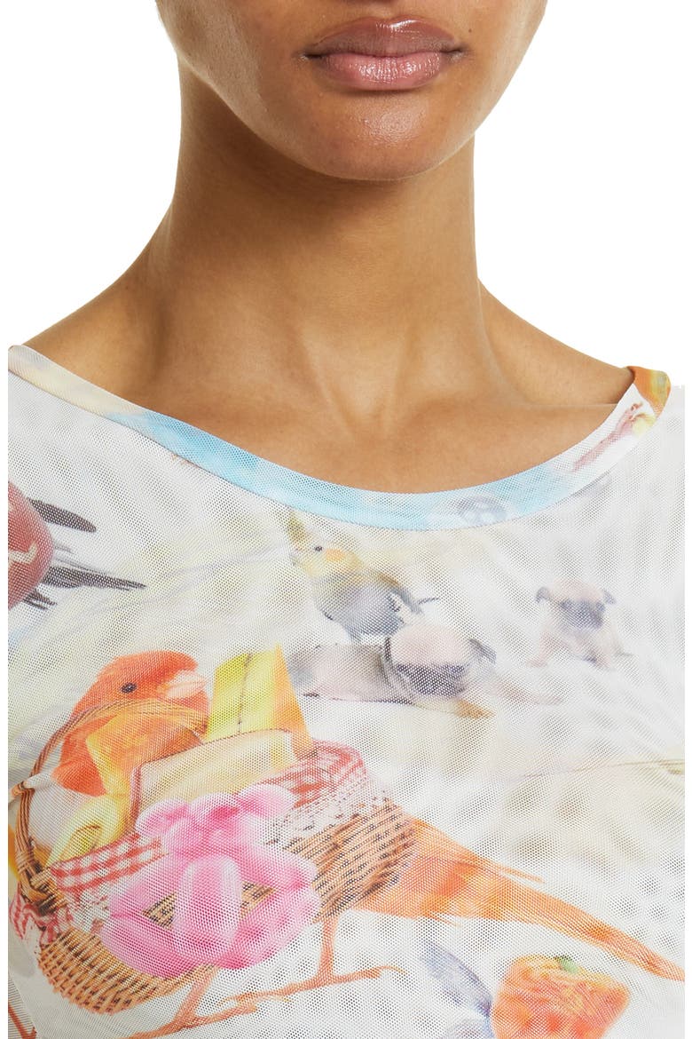 Incredible Arrangements Cardio Mesh Long Sleeve Top, Alternate, color, INCREDIBLE ARRANGEMENTS