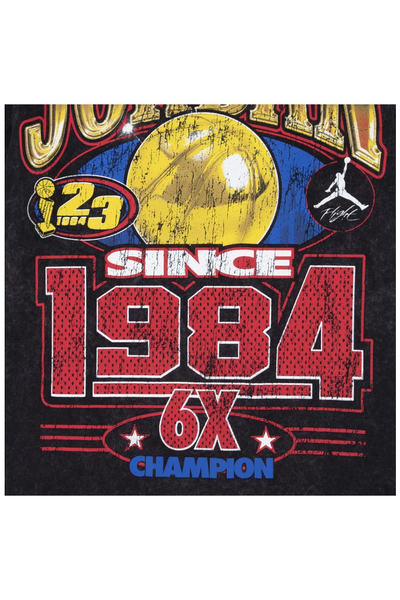 Kids' MJ Gold 6X Since '84 Graphic T-Shirt, Alternate, color, BLACK
