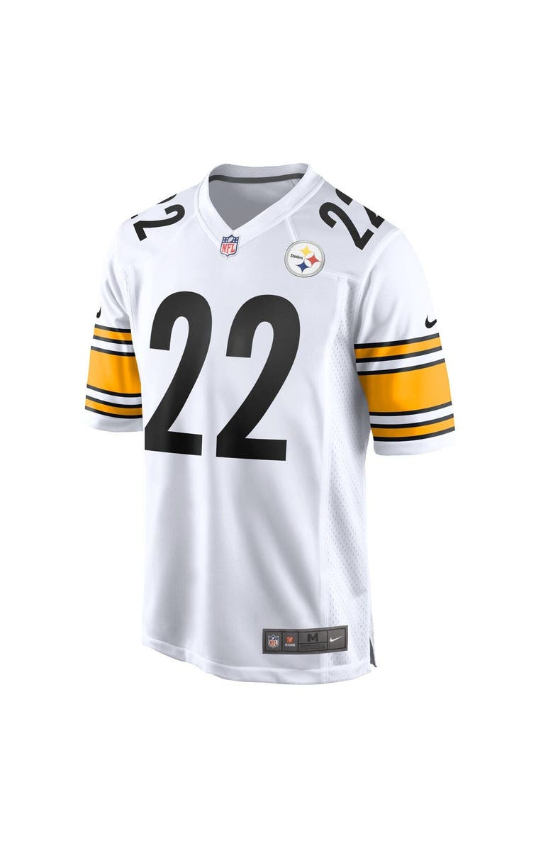 Nike Men's Nike Najee Harris White Pittsburgh Steelers Game Jersey, Alternate, color, 