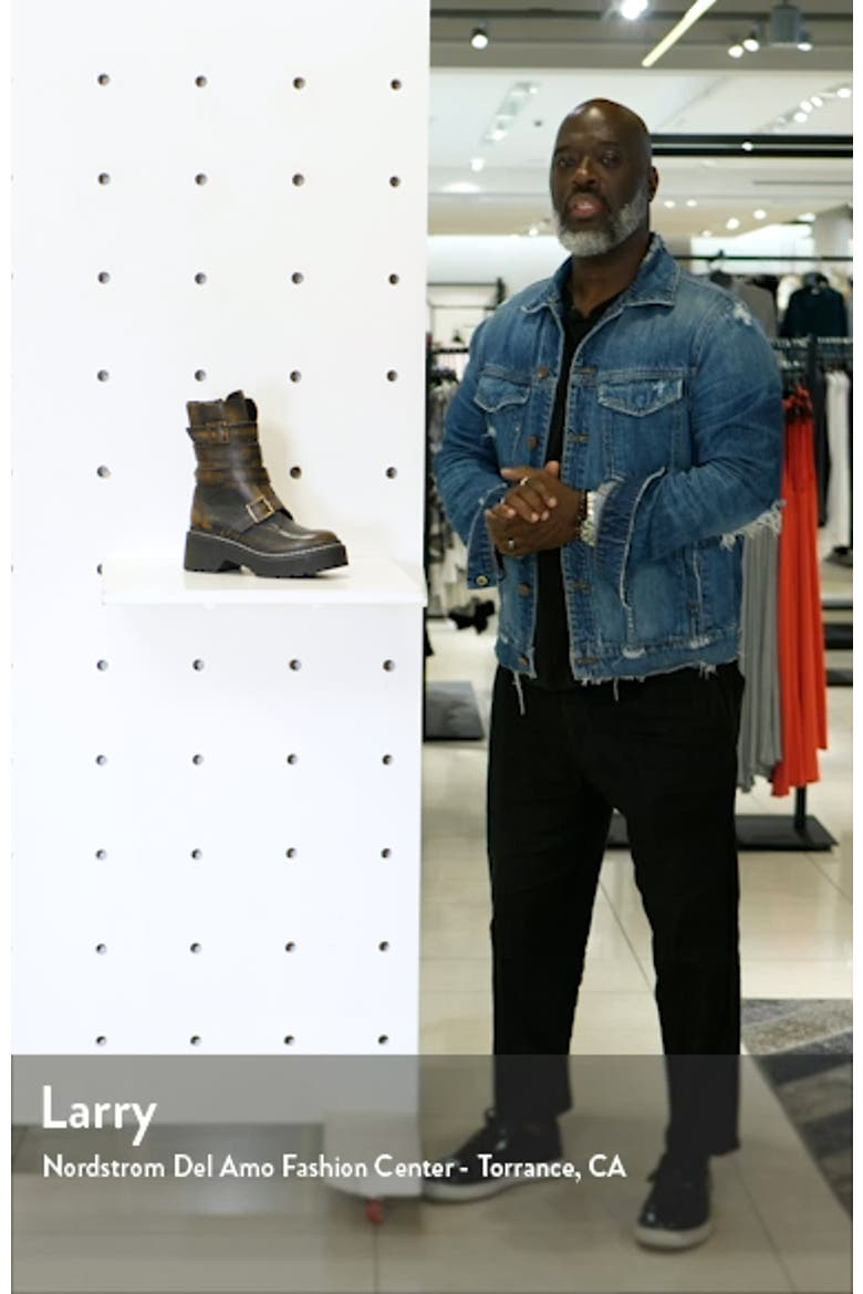 Sarge Buckle Boot video