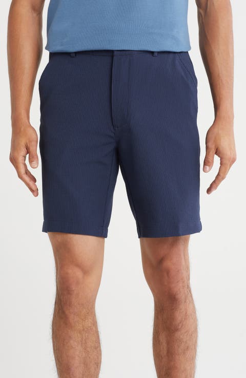 Stripe Stretch Seersucker Shorts
