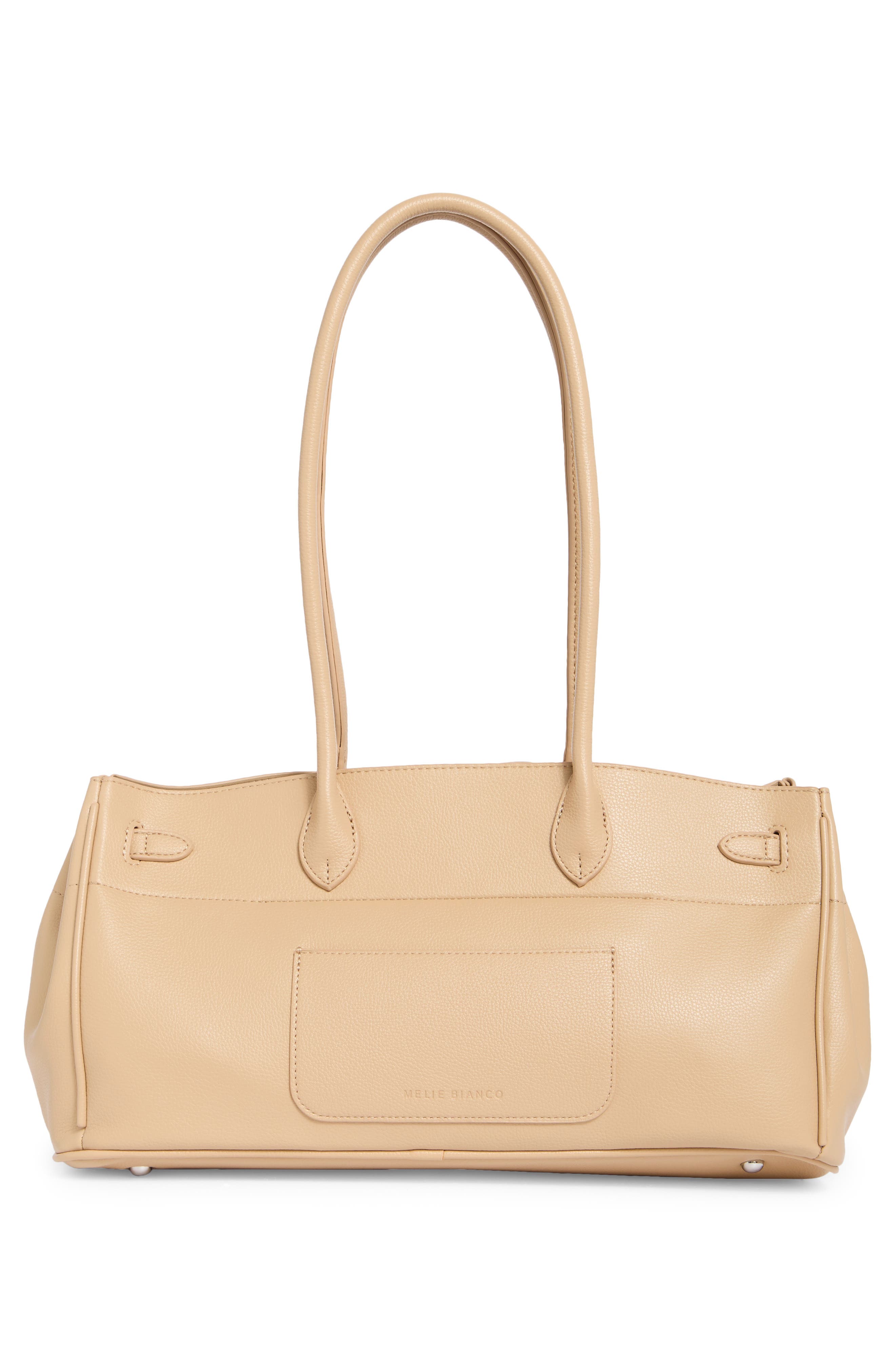 Melie Bianco Rocky Shoulder Bag, Alternate, color, Natural