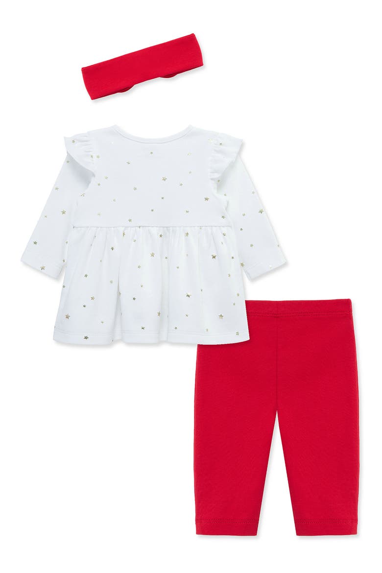 Kids' My First Christmas Tunic, Leggings & Headband Set, Alternate, color, MULTI