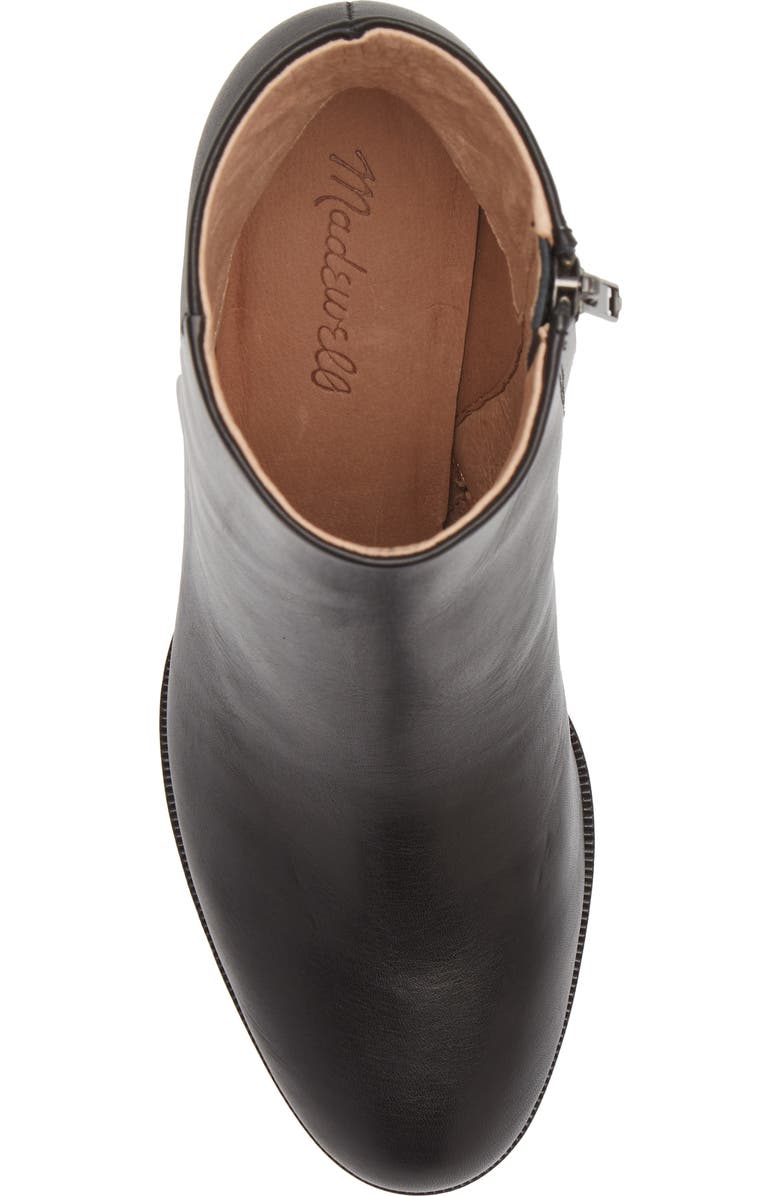 Madewell The Mira Side Seam Bootie, Alternate, color,