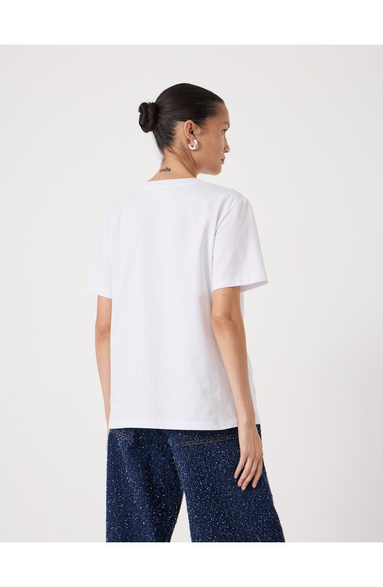 Hush Social In Theory Graphic T-Shirt, Alternate, color, White