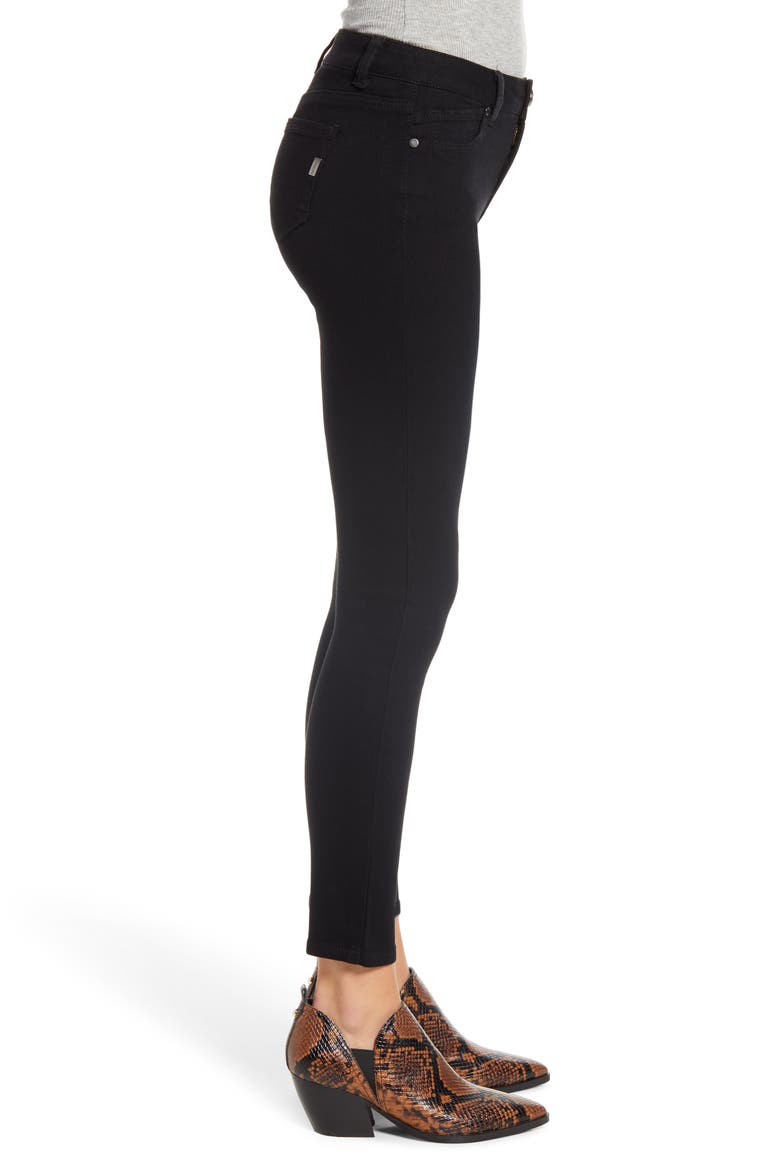 RE:Denim Ankle Skinny Jeans, Alternate, color, RECYCLED BLACK