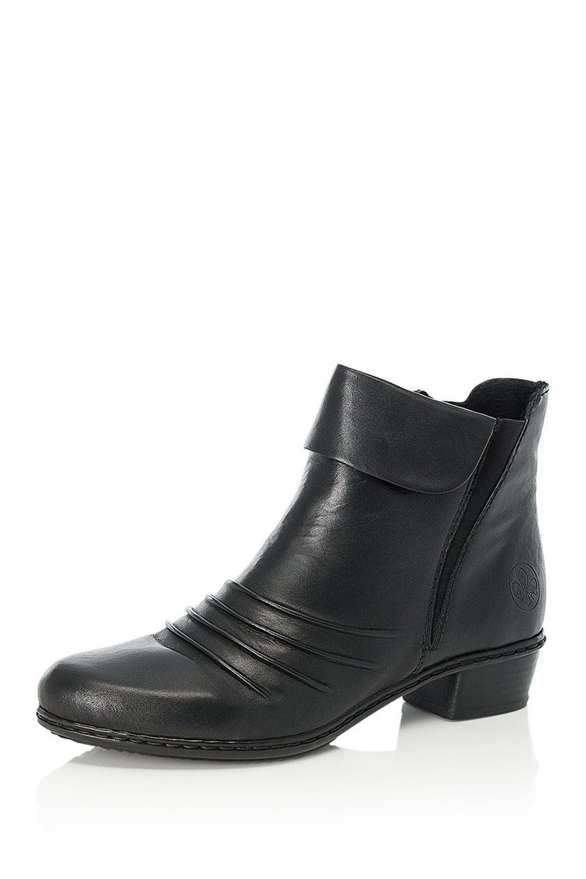 Rieker Fabiola Leather Block Boot, Alternate, color, 