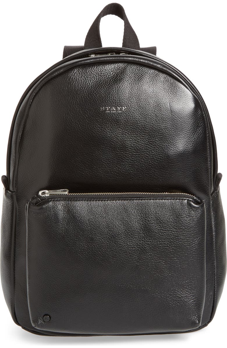 STATE Bags Greenwood Mini Lorimer Leather Backpack, Main, color,