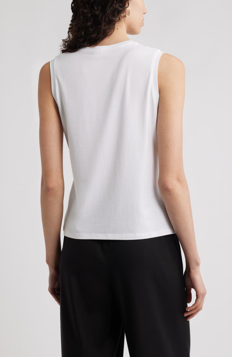 Nordstrom Cotton Muscle T-Shirt, Alternate, color, White