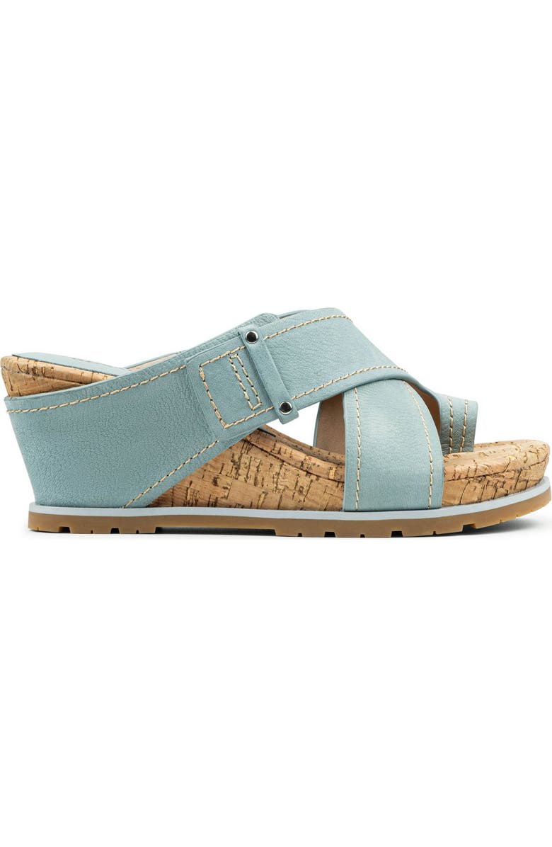Donald Pliner Irini Platform Wedge Sandal, Alternate, color, Light Blue
