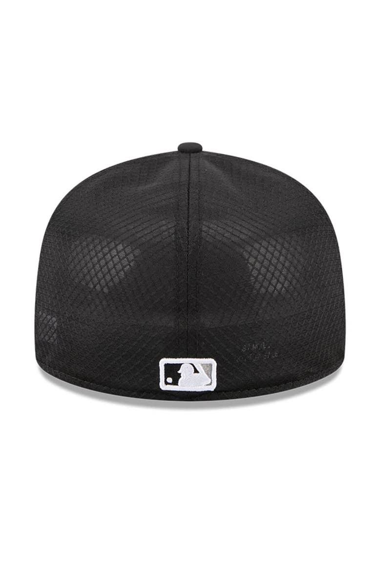 Men's New Era Black Chicago White Sox 2026 Batting Practice 59FIFTY Fitted Hat, Alternate, color, Black