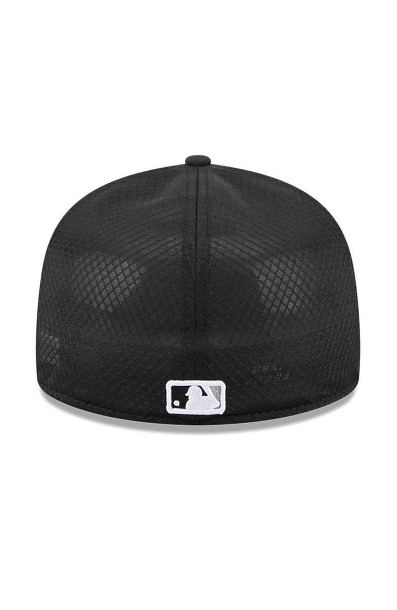 New Era Men's New Era Black Chicago White Sox 2026 Batting Practice 59FIFTY Fitted Hat, Alternate, color, Black