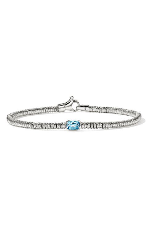 Heishi Bracelet, Sterling Silver, 2.5mm
