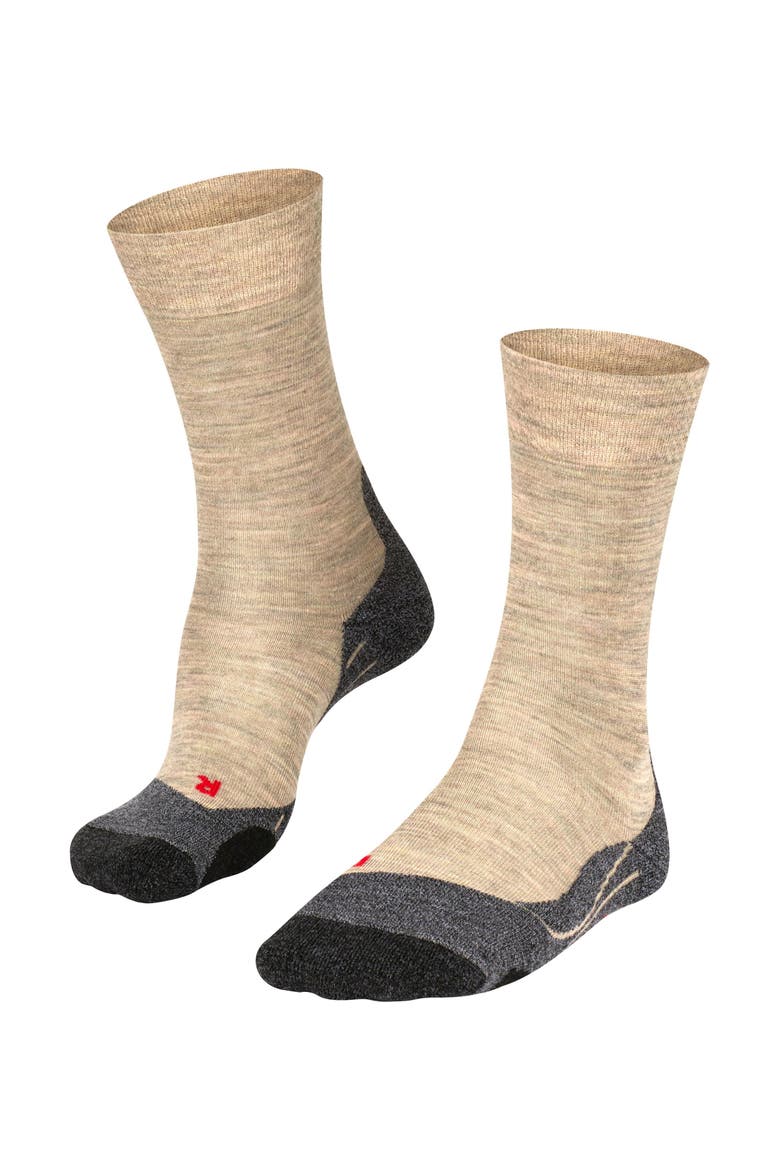 TK2 Explore Melange Hiking Socks, Main, color, Khaki