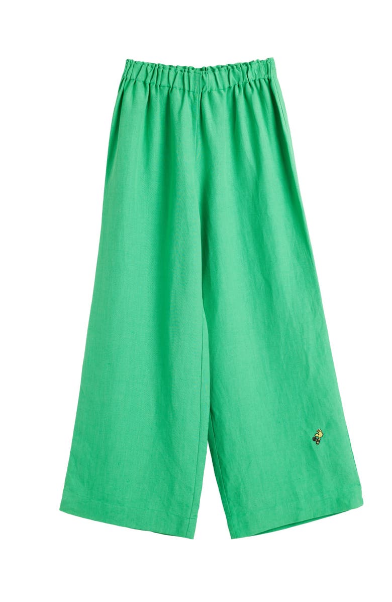 Chinti & Parker Linen-Cotton Peanuts Racquet Club Trousers, Alternate, color, Green