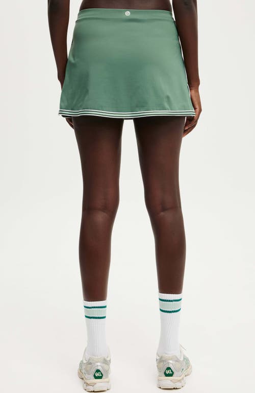 Cotton On Body Active Move Skirt In Emerald Forest
