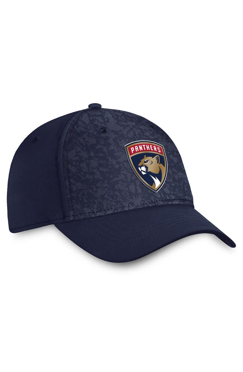 FANATICS Men's Fanatics Branded  Navy Florida Panthers Authentic Pro Rink Flex Hat, Alternate, color, 