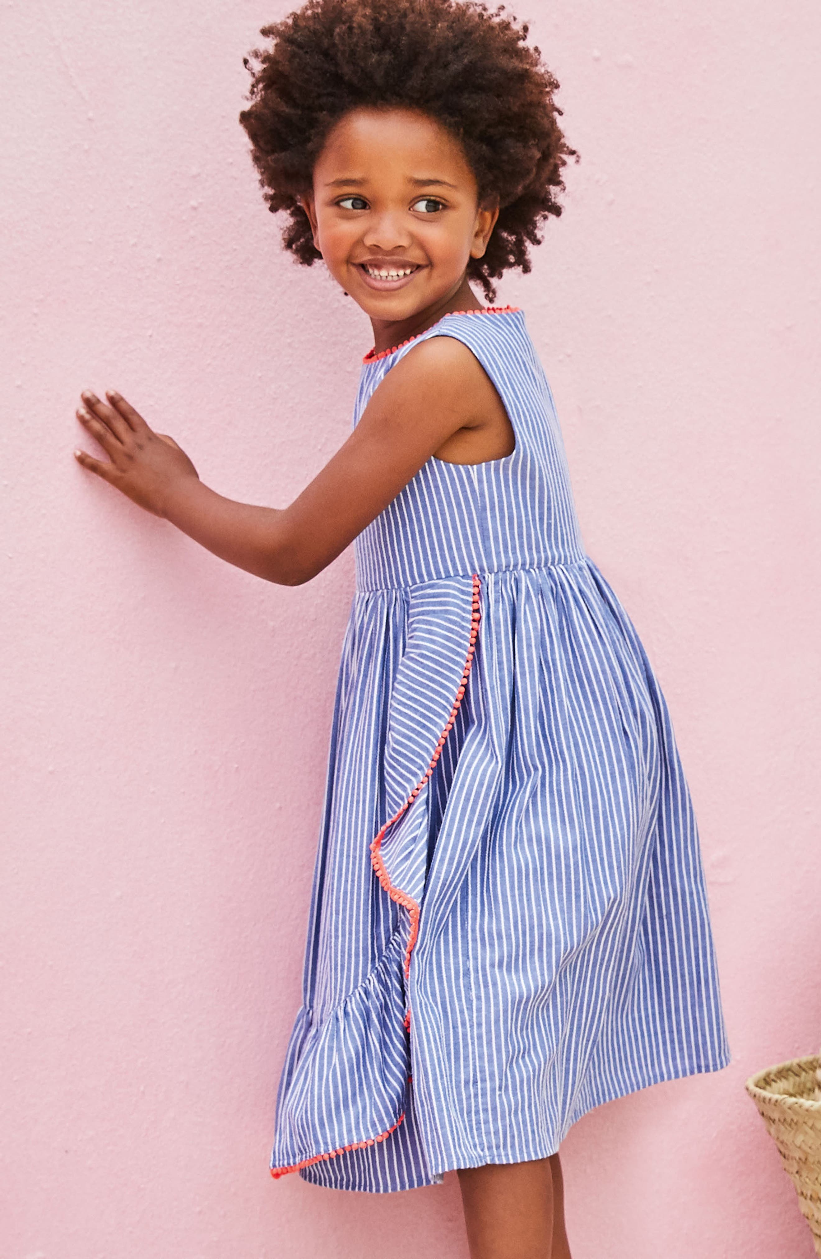 Mini Boden Ruffle Wrap Dress (Women) | Nordstromrack
