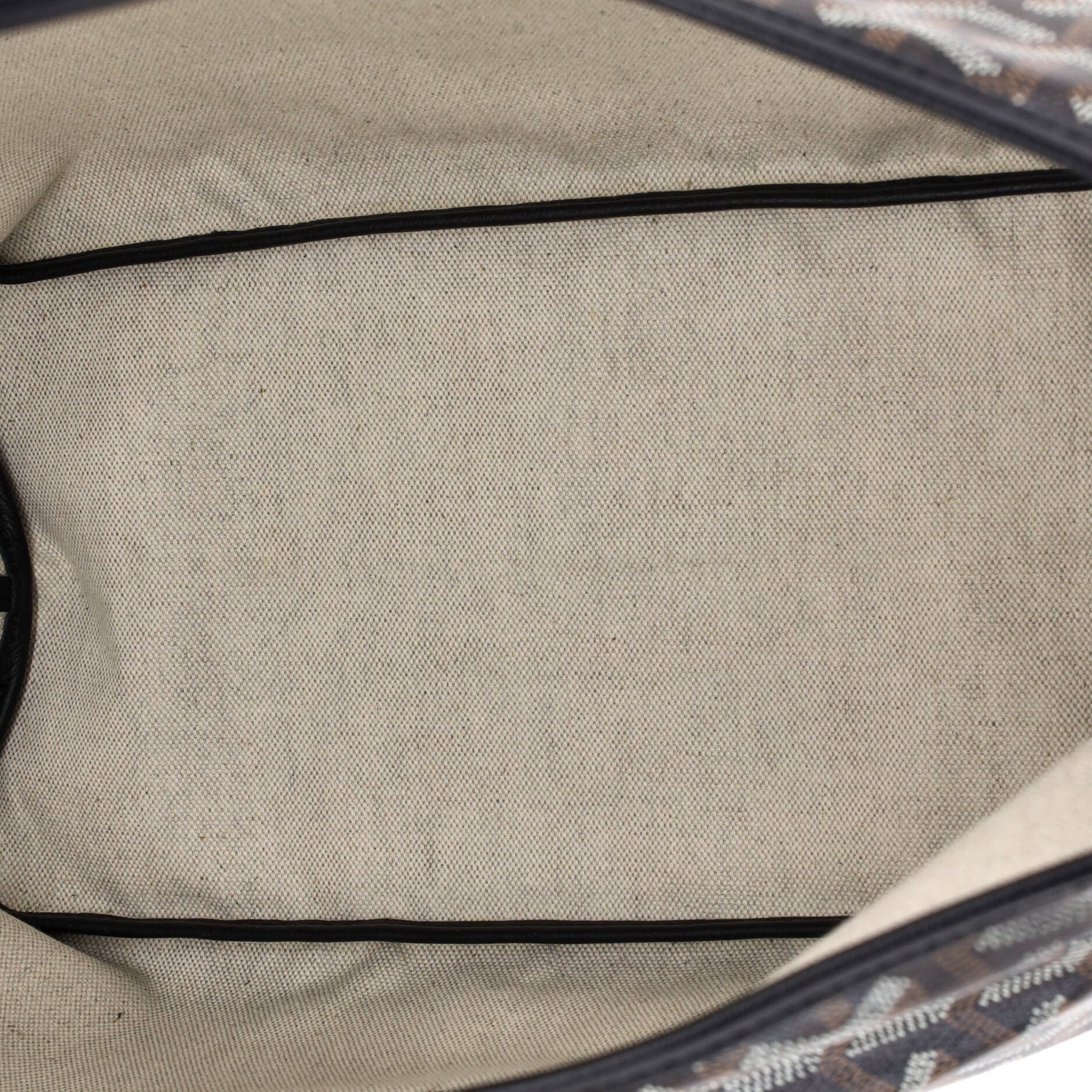 Saint Louis Tote Coated Canvas PM, Alternate, color, Black