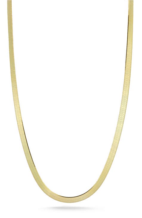 Herringbone Chain Necklace