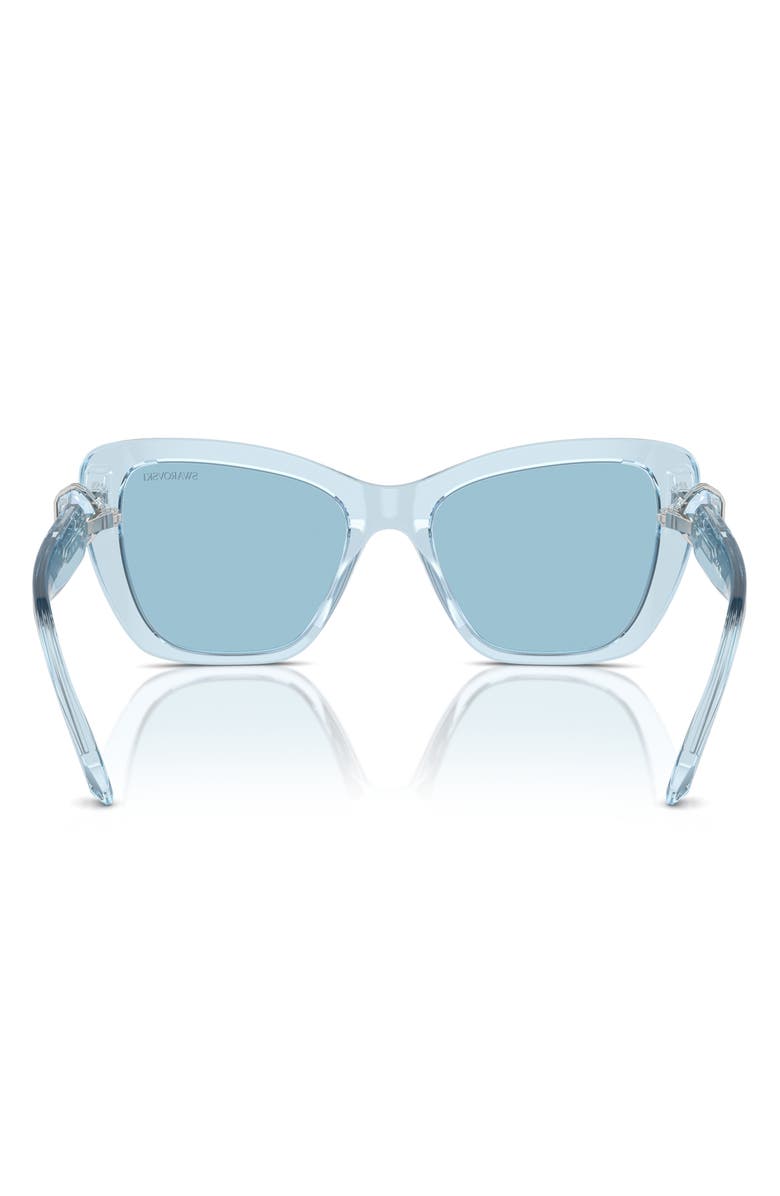 Swarovski 52mm Cat Eye Sunglasses, Alternate, color, 