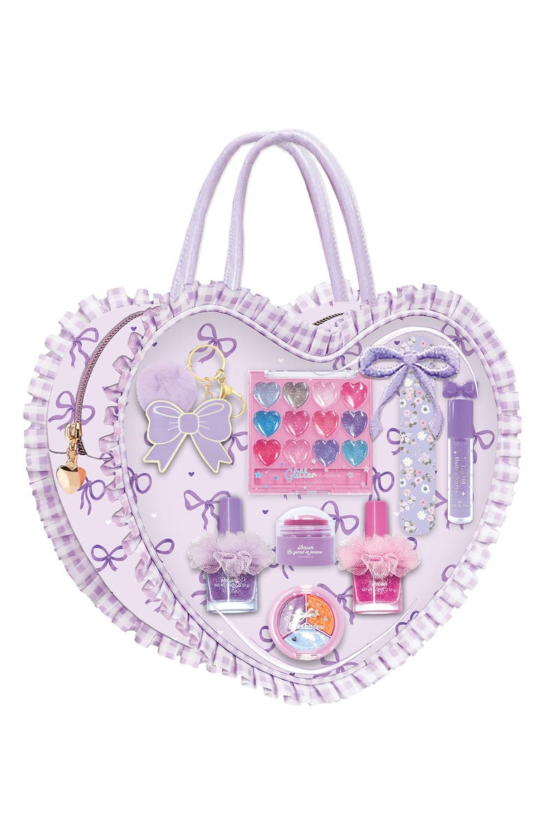 HOT FOCUS Kids' Beauty Love Bowtiful Cosmetic Set, Main, color, Multi