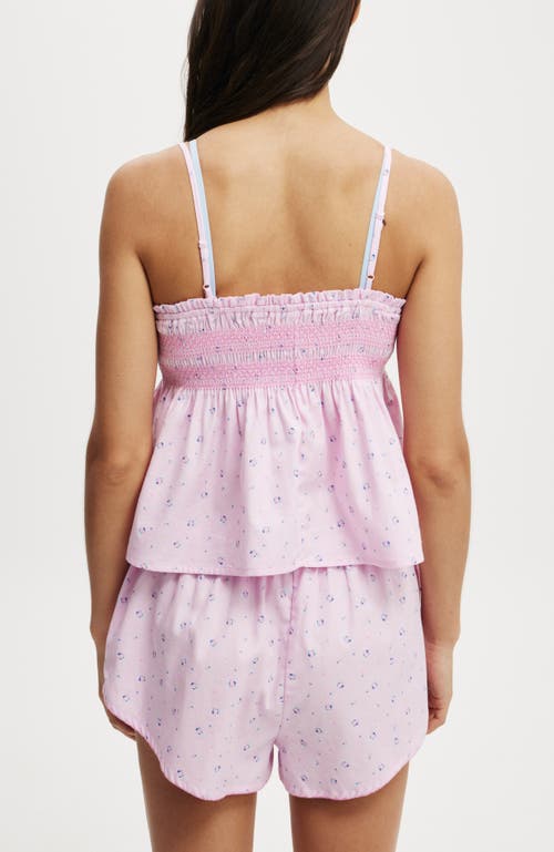 COTTON ON BODY COTTON ON BODY SHIRRED WOVEN SLEEP SET