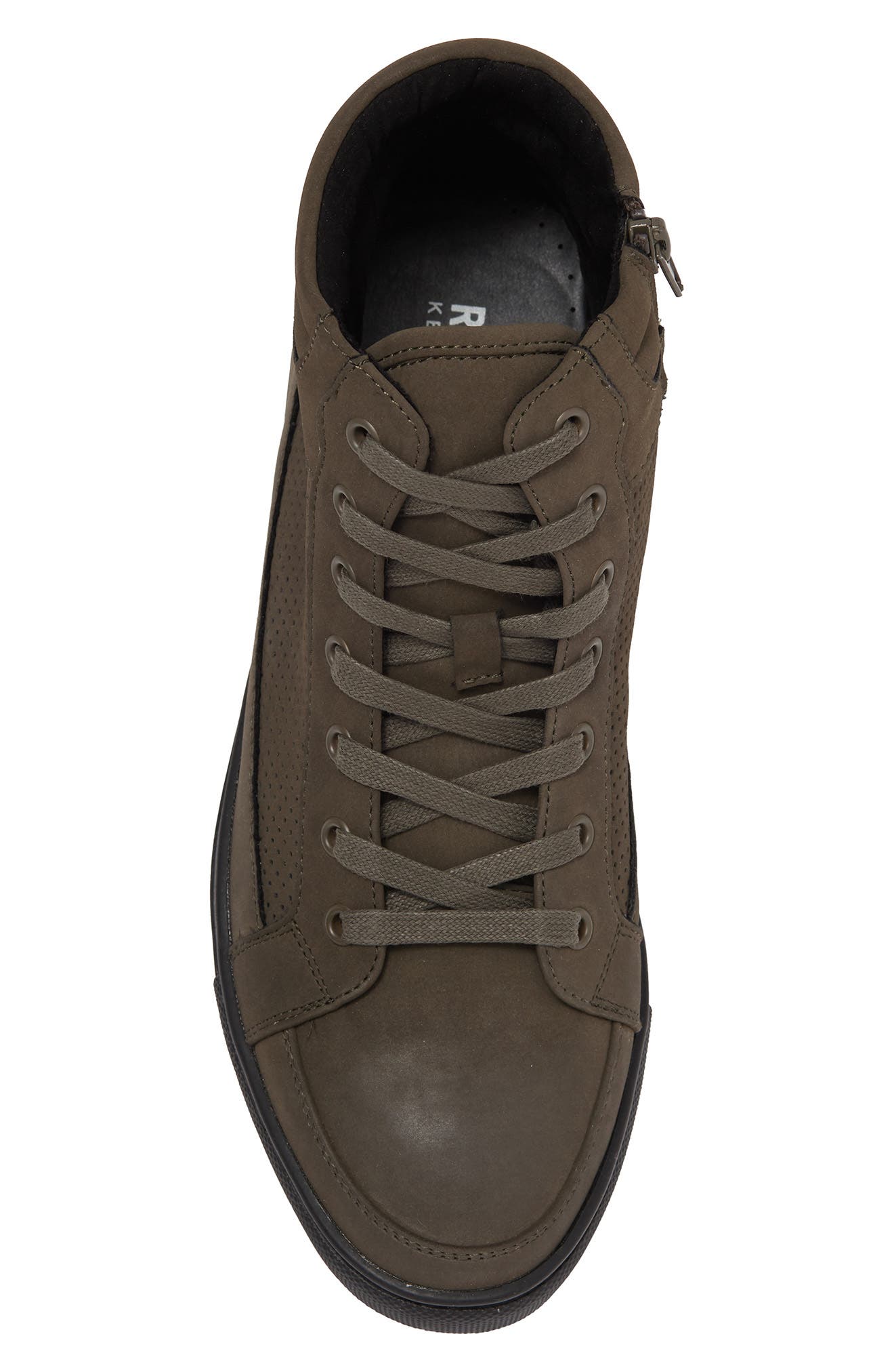 Sander High Top Sneaker, Alternate, color, OLIVE