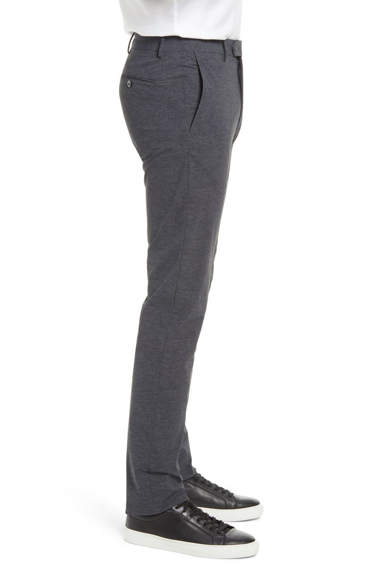 Zanella Active Stretch Flat Front Dress Pants, Alternate, color,