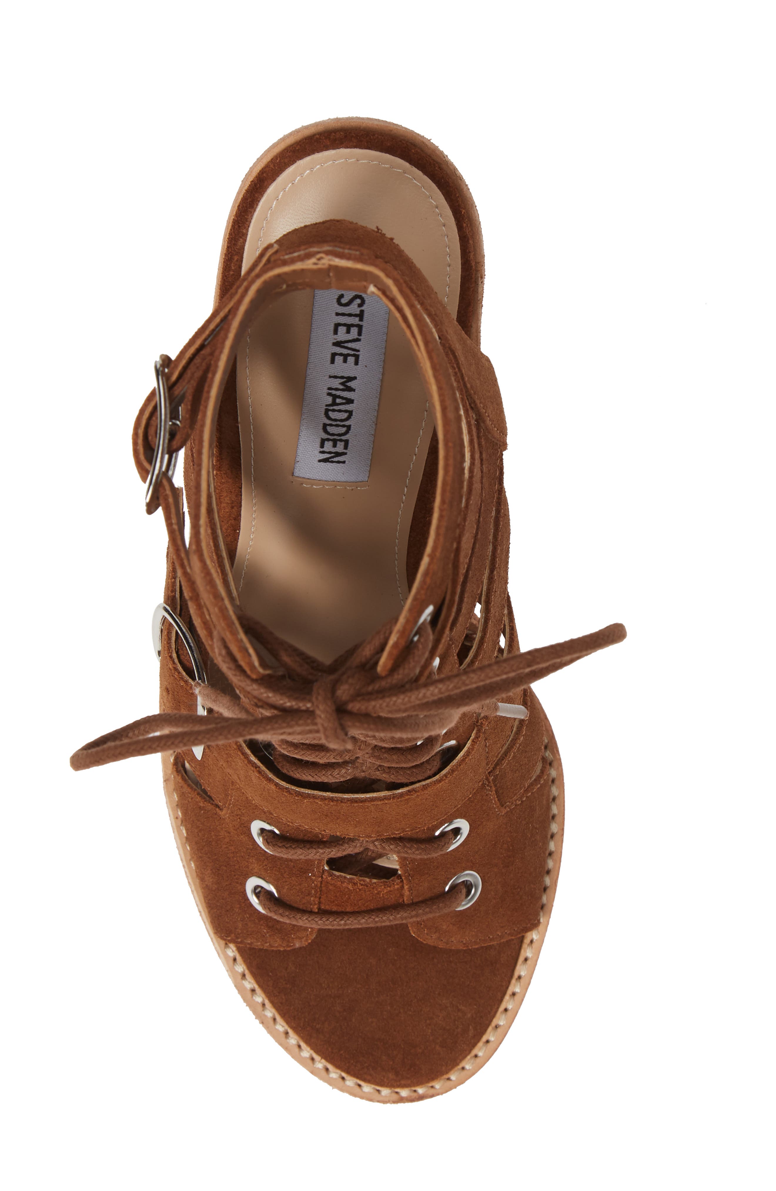 Cecilia Sandal, Alternate, color, BROWN SUED