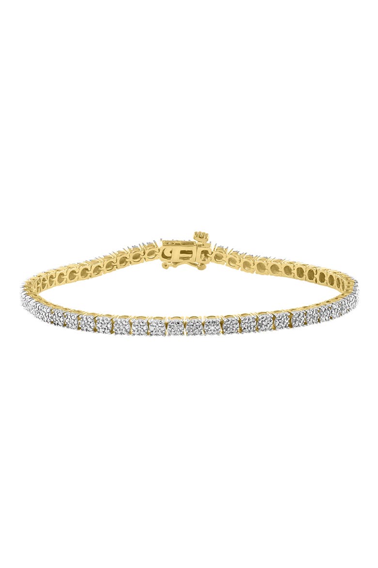 Pavé Diamond Tennis Bracelet, Main, color, GOLD