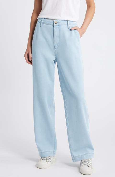 Flat Front Jeans