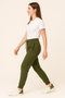 Womens Ultra Soft Singe Pack Dual Zipper Jogger