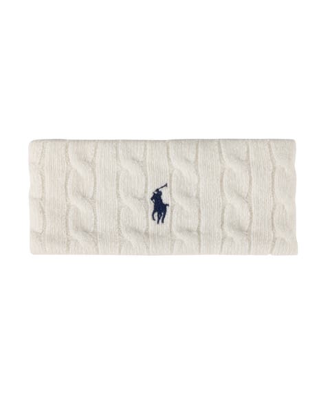 Wool Cashmere Cable Headband