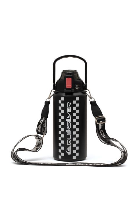 Ventura Double Walled Insulated 30oz Stainless Steel Tumbler with Cross Body Strap