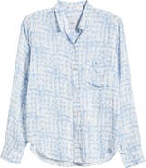 Rails Josephine Tie Dye Dot Print Button-Up Shirt