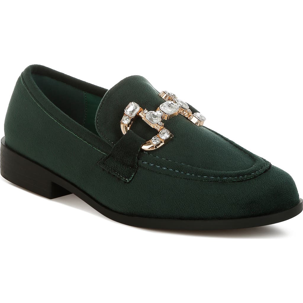 Rag & Co Maestro Bit Loafer In Green