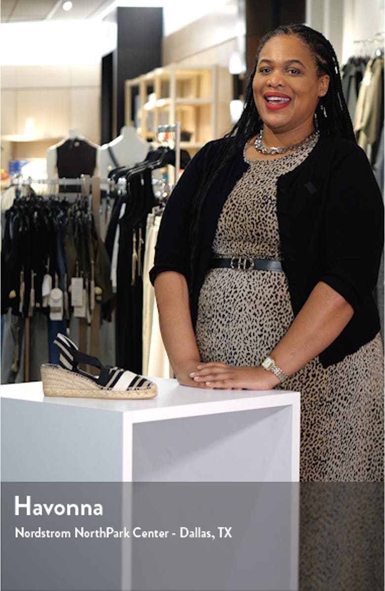 'Tarbes' Espadrille Wedge Sandal, sales video thumbnail