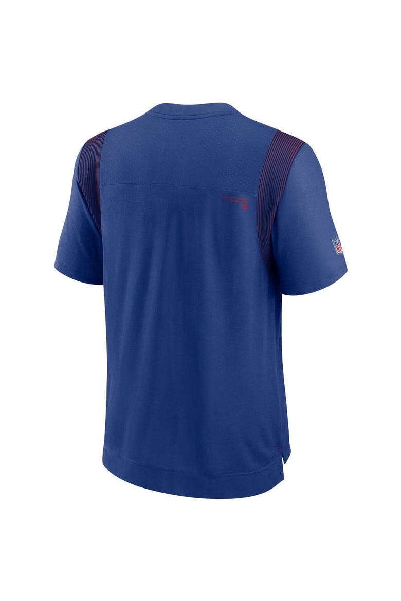 Men's Nike Royal New York Giants Sideline Player UV Performance T-Shirt, Alternate, color, Royal