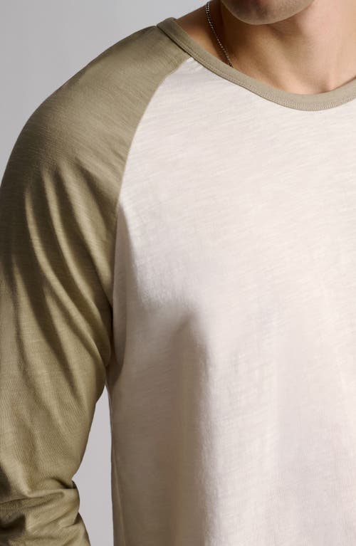 Brooklyn Industries Slub Cotton Long Sleeve T-shirt In Multi